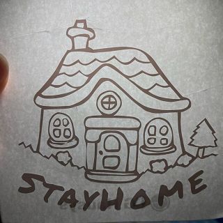 StayHome ステッカー(しおり/ステッカー)