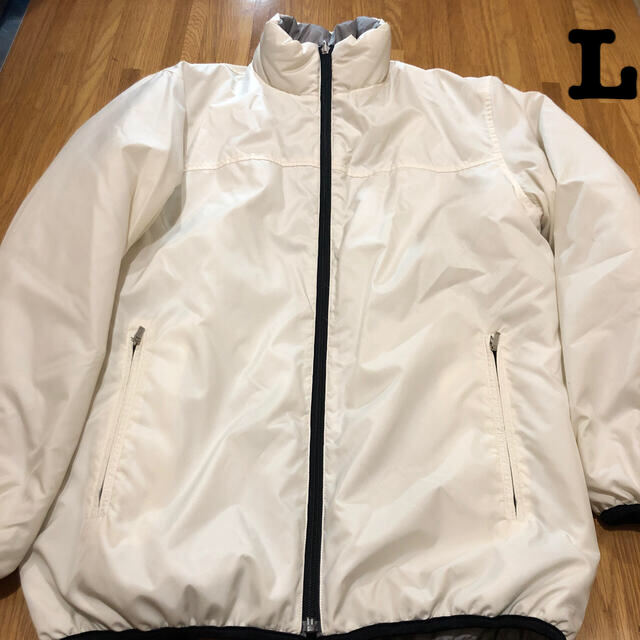 UNIQLO(ユニクロ)のUNIQLO Lサイズ　リバーシブル中綿ジャケット メンズのジャケット/アウター(ナイロンジャケット)の商品写真