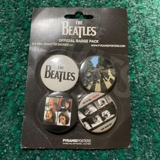 アップル(Apple)の【新品】Beatles ビートルズ　缶バッジ　セット(ポップス/ロック(洋楽))