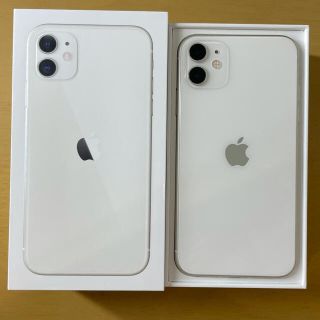 アップル(Apple)のiPhone11 128GB ホワイト(スマートフォン本体)