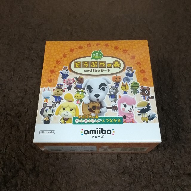 第2弾 どうぶつの森　amiiboカード 1box（50パック入り）