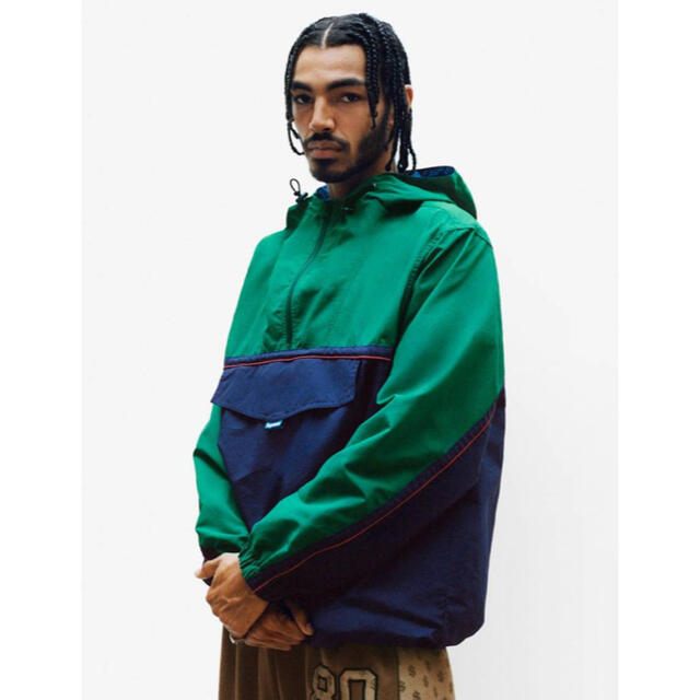 Supreme 18ss Split Anorak GREEN M 新品 正規品ジャケット/アウター