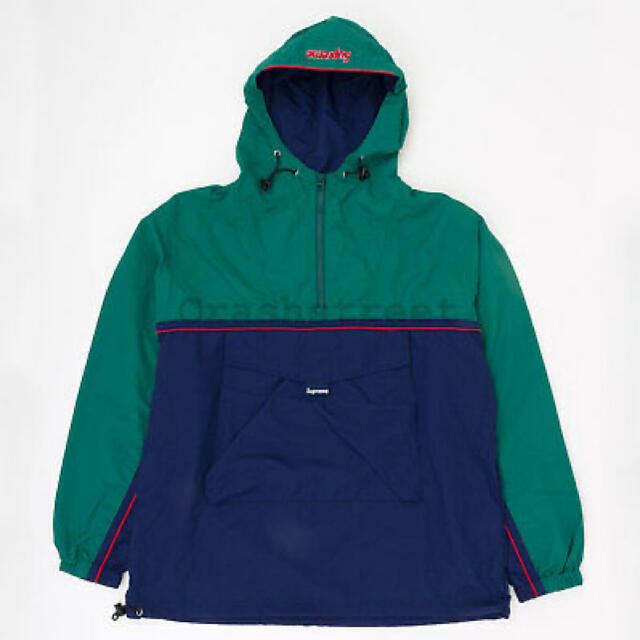 Supreme - Supreme 18ss Split Anorak GREEN M 新品 正規品の通販 by