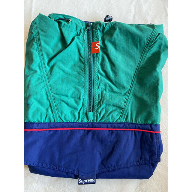 Supreme - Supreme 18ss Split Anorak GREEN M 新品 正規品の Supreme - Supreme 18ss Split Anorak GREEN M 新品 正規品の