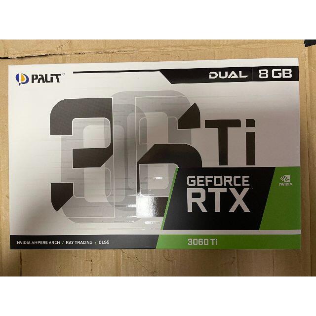 新品未開封 Palit RTX3060Ti DUAL 8GB