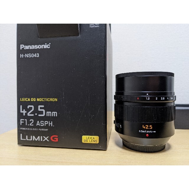 Panasonic 42.5mm 単焦点 f1.2 【送料無料/即納】