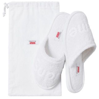 シュプリーム(Supreme)のSupreme / Frette Slippers White US 8-10(スリッパ/ルームシューズ)