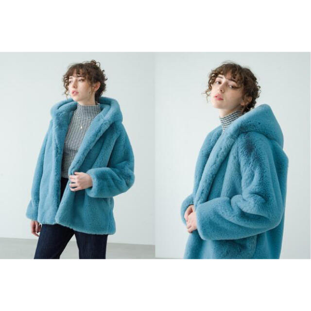 美品 RHC ロンハーマン Eco Fur Coat / Jacket