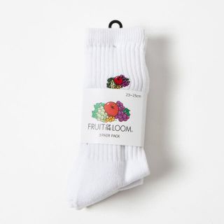 ウィゴー(WEGO)のfruit of the loom 靴下 2枚セット PACK ソックス(ソックス)