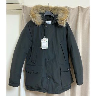 ウールリッチ(WOOLRICH)のEDIFICE別注　ウールリッチ アークティックパーカ  黒 M(ダウンジャケット)