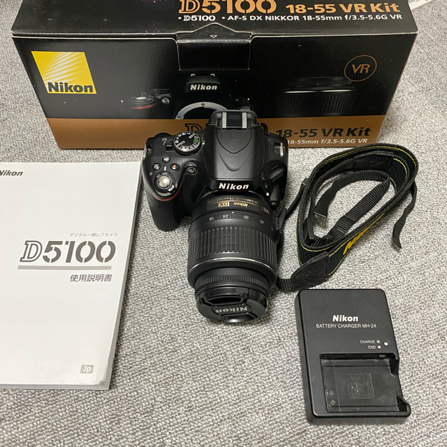 完動品★Nikon  D5100 18-55 VR ★一眼レフカメラ 2