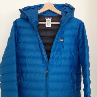 パタゴニア(patagonia)のパタゴニア　ダウンセーター・フーディー　メンズXS(ダウンジャケット)