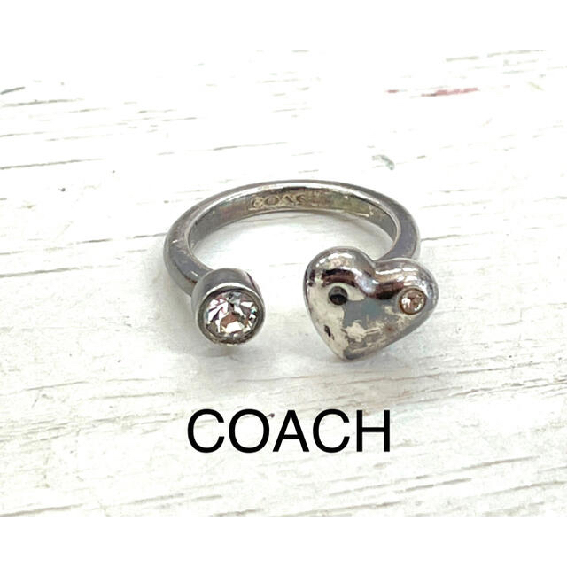 COACH(コーチ)のCOACH コーチ ハートモチーフ リング&シルバーネックレス レディースのアクセサリー(リング(指輪))の商品写真