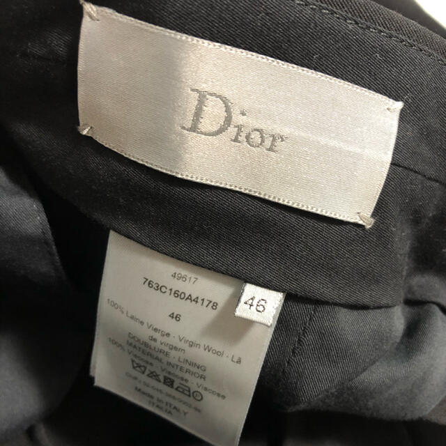 DIOR HOMME(ディオールオム)のディオールオム　Dior HOMME スラックス　46 GINZA SIX購入 メンズのパンツ(スラックス)の商品写真