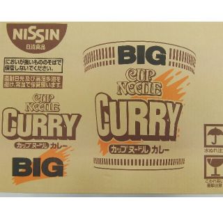 ニッシンショクヒン(日清食品)の【地域限定】カップヌードルBIG カレー × 12食(インスタント食品)