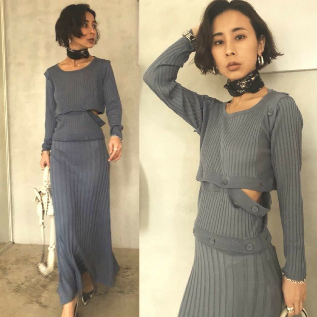 Ameri VINTAGE - Ameri【未使用品】メニーウェイ ニット Ameri VINTAGE - Ameri【未使用品】メニーウェイ ニット