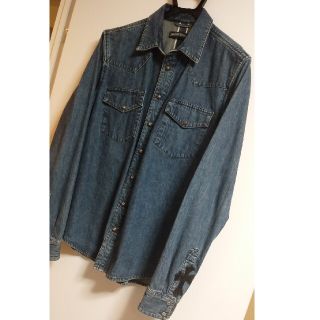 クロムハーツ(Chrome Hearts)の【新品25万】CHROME HEARTS　クロムハーツデニム　ウエスタンシャツ(シャツ)