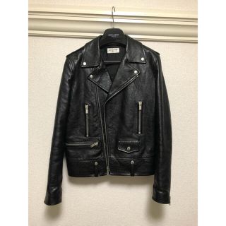 サンローラン(Saint Laurent)のサンローラン　ライダースジャケット(ライダースジャケット)