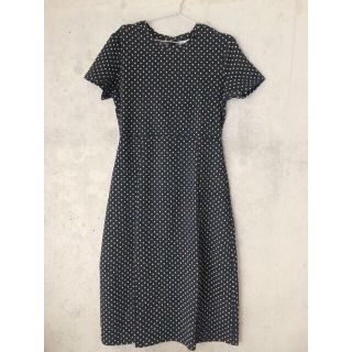 ザラ(ZARA)のzara ドットワンピース(ロングワンピース/マキシワンピース)