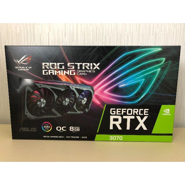 ASUS - 新品未開封品　ASUS ROG-STRIX-RTX3070-O8G-GAMING