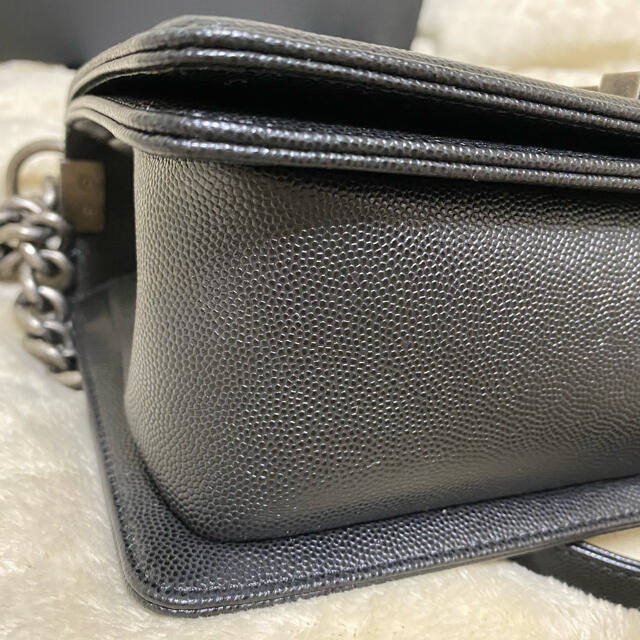 CHANEL(シャネル)の【さくら様専用】CHANEL ボーイシャネル　ミディアムハンドバッグ レディースのバッグ(ショルダーバッグ)の商品写真