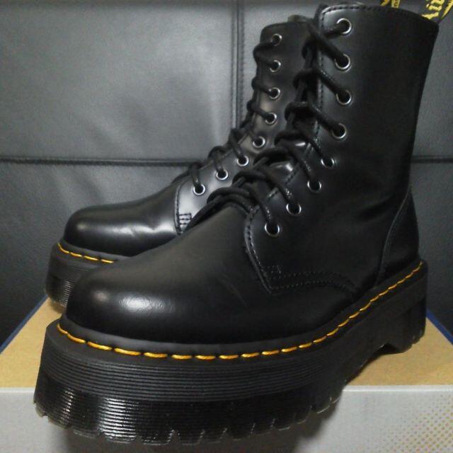 【専用】Dr.Martens JADON UK6 黒 厚底 8ホール 男女可