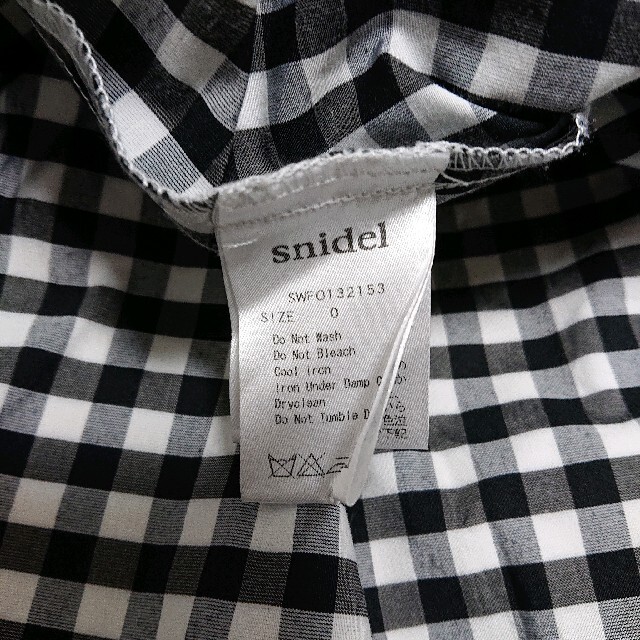 SNIDEL(スナイデル)の❤️ミニワンピース 0サイズ❤️snidel レディースのワンピース(ミニワンピース)の商品写真