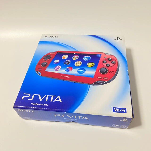 ○本体未使用○ PSVita PCH-1000 ZA03 コズミック・レッド