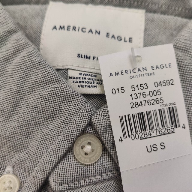 American Eagle(アメリカンイーグル)のアメリカンイーグル長袖ボタンダウンシャツ メンズのトップス(シャツ)の商品写真
