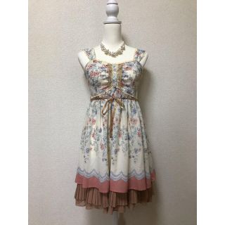 アクシーズファム(axes femme)のaxes femme＊アクシーズファム＊花柄ワンピース(ひざ丈ワンピース)