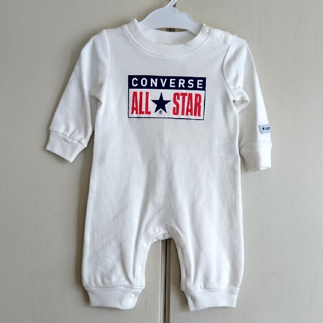 CONVERSE(コンバース)の新品！コンバースのロンパース70 キッズ/ベビー/マタニティのベビー服(~85cm)(ロンパース)の商品写真