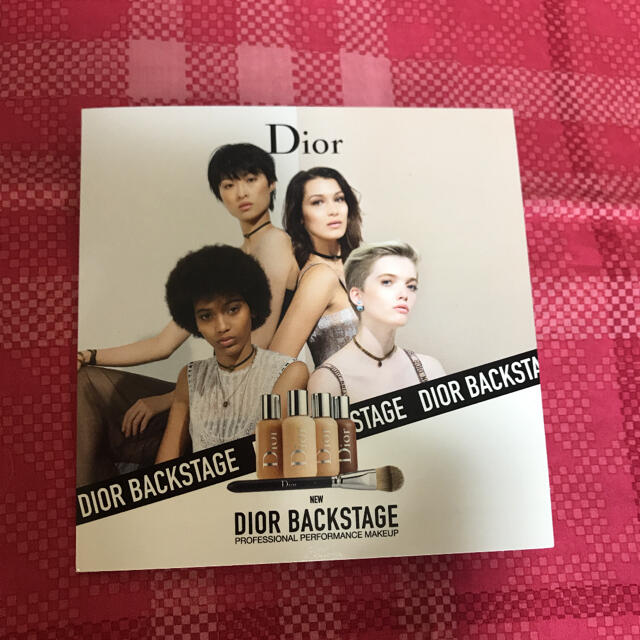 Christian Dior(クリスチャンディオール)のディオールバックステージ　フェイス&ボディ　ファンデーション コスメ/美容のキット/セット(サンプル/トライアルキット)の商品写真