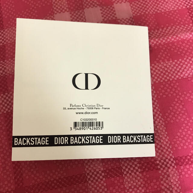 Christian Dior(クリスチャンディオール)のディオールバックステージ　フェイス&ボディ　ファンデーション コスメ/美容のキット/セット(サンプル/トライアルキット)の商品写真