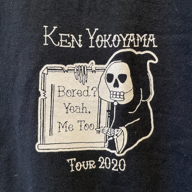 HIGH!STANDARD(ハイスタンダード)のken yokoyama  Bored?Yeah,Me Too Tシャツ メンズのトップス(Tシャツ/カットソー(半袖/袖なし))の商品写真