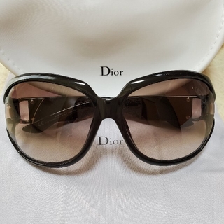 ディオール(Christian Dior) サングラス/メガネ(レディース)（ホワイト 
