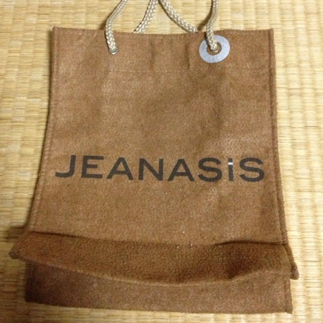 JEANASIS(ジーナシス)のJEANASIS☆ノベルティショッパー レディースのバッグ(ショップ袋)の商品写真