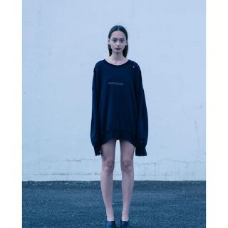 サンシー(SUNSEA)のstein 19aw ダメージ加工 スウェット(スウェット)