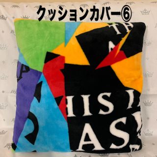 THIS IS ARASHI ブランケット ⑥ クッションカバー ハンドメイド(ファブリック)