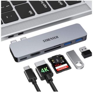 アップル(Apple)のMacBook  Air PRO 対応　USB-C HUB(PC周辺機器)