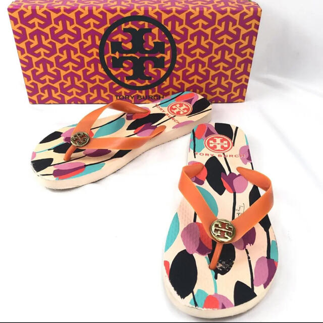 Tory Burch(トリーバーチ)のTORY BURCH ビーチサンダル サンダル スリッパ  23cm レディースの靴/シューズ(ビーチサンダル)の商品写真