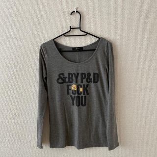 アンドバイピーアンドディー(&byP&D)の&byP&D Tシャツ サイズ36(Tシャツ(長袖/七分))