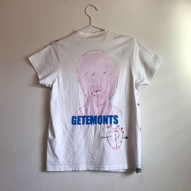 GETEMONTS 「for hero : for fool」Tシャツ 白