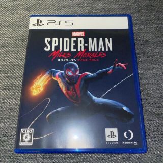 プレイステーション(PlayStation)のスパイダーマン　マイルズ・モラレス　playstation5(家庭用ゲームソフト)