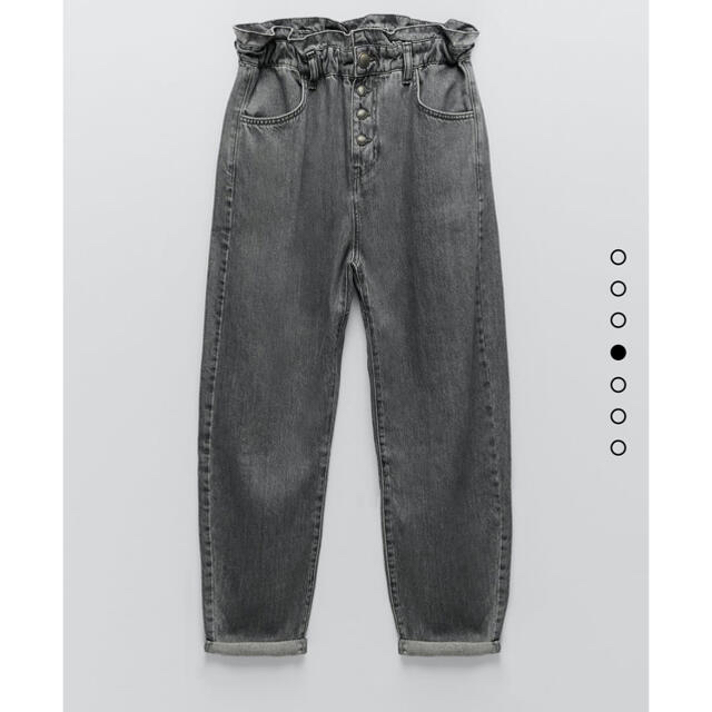 ZARA - ZARA☆ボタン バギーフィットデニムの通販 by ☆|ザラ ZARA - ZARA☆ボタン バギーフィットデニムの通販 by ☆|ザラ