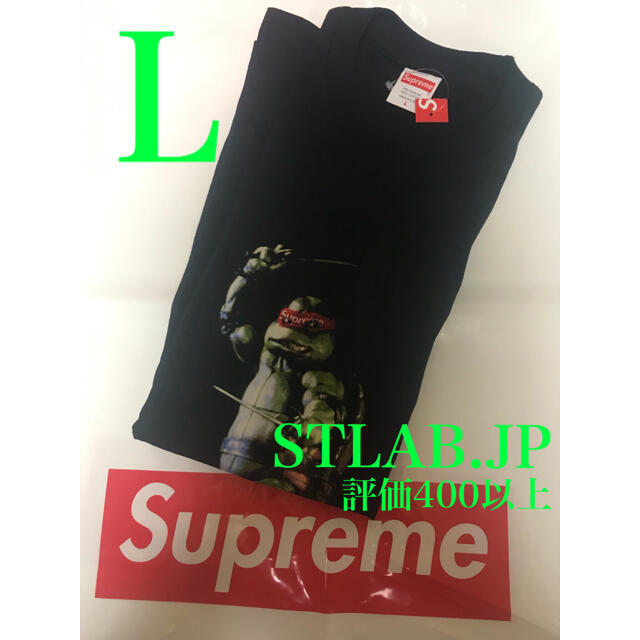 黒 L 21SS Supreme Raphael Tee