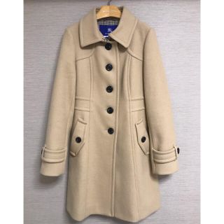 バーバリーブルーレーベル(BURBERRY BLUE LABEL)のBURBERRY BLUELABEL ウールコート 38サイズ (ロングコート)