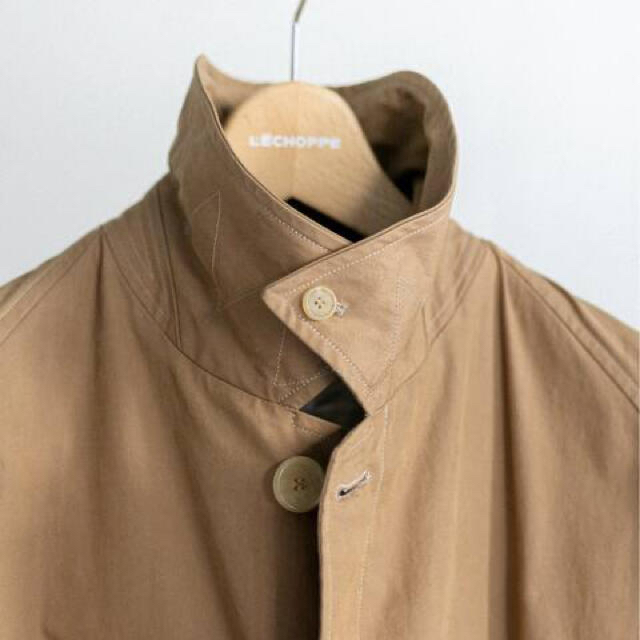 【LE / エルイー】C/P ギャバ バルカラーコート   メンズのジャケット/アウター(ステンカラーコート)の商品写真