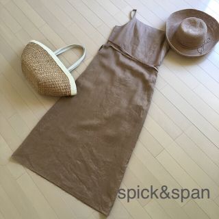 スピックアンドスパン(Spick & Span)のspick&spanワンピース(ロングワンピース/マキシワンピース)