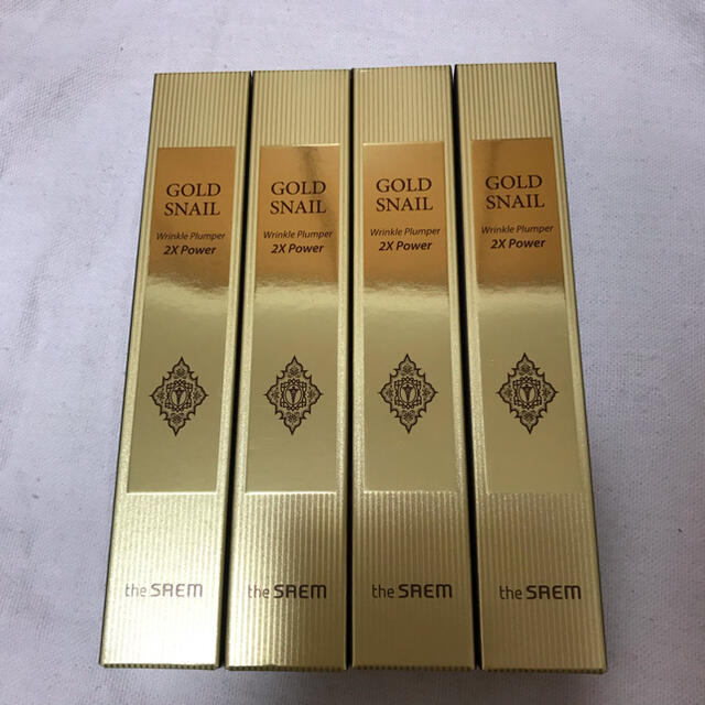 the saem(ザセム)のThe saem/Gold Snail 2X Power / "4本セット" コスメ/美容のスキンケア/基礎化粧品(美容液)の商品写真