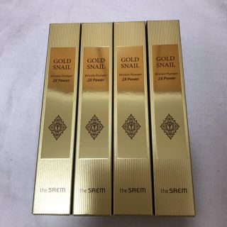 ザセム(the saem)のThe saem/Gold Snail 2X Power / "4本セット"(美容液)